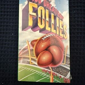 NFL Greatest Follies VHS